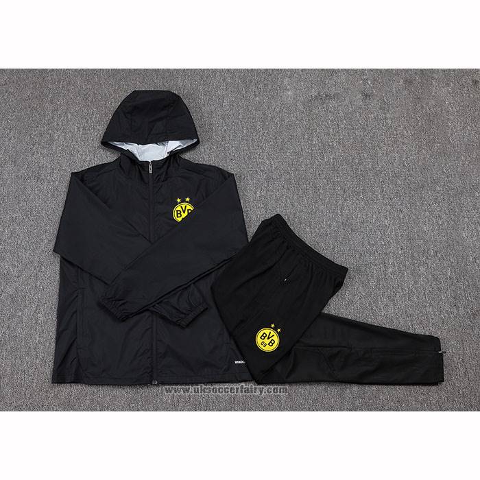 Chandal de Windbreaker Borussia Dortmund 2025-2026 Black